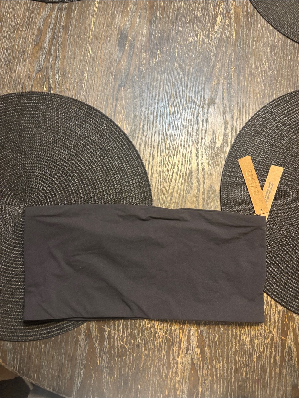 SKIMS Fits everybody bandeau large Black NWT